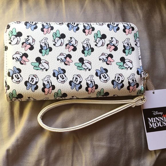 Disney Minnie Mouse wristlet wallet NWT - Picture 2 of 6
